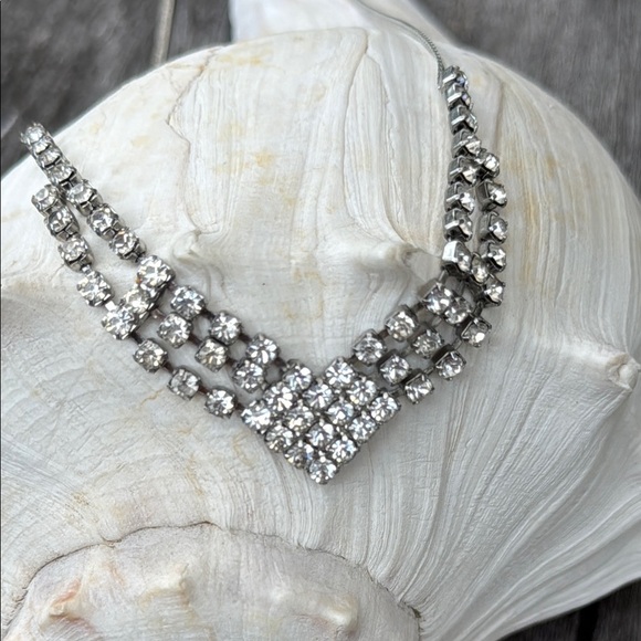 Rhinestone Necklace - Picture 2 of 5